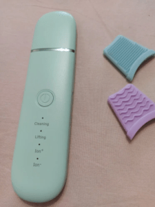 Ultrasonic Skin Scrubber Face Cleanser Blackhead Remover photo review